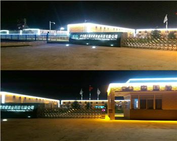 內蒙古廠區樓宇亮化-內蒙古省渭南市大荔縣亮化項目